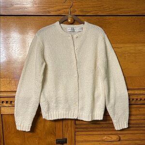 Robert Scott Ltd Off-White Vintage Cardigan